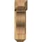 Ekena Millwork Funston Craftsman Rough Sawn Bracket w/ Offset Brace, Western Red Cedar, 8"W x 24"D x 28"H BKT0806X24X28FST04RWR - alternate 4